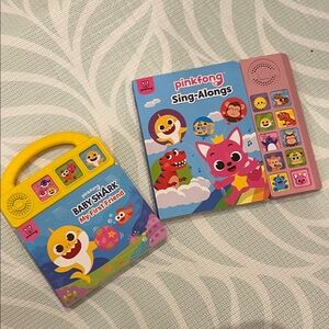 Pinkfong Baby Shark Musical Learning Books set2
